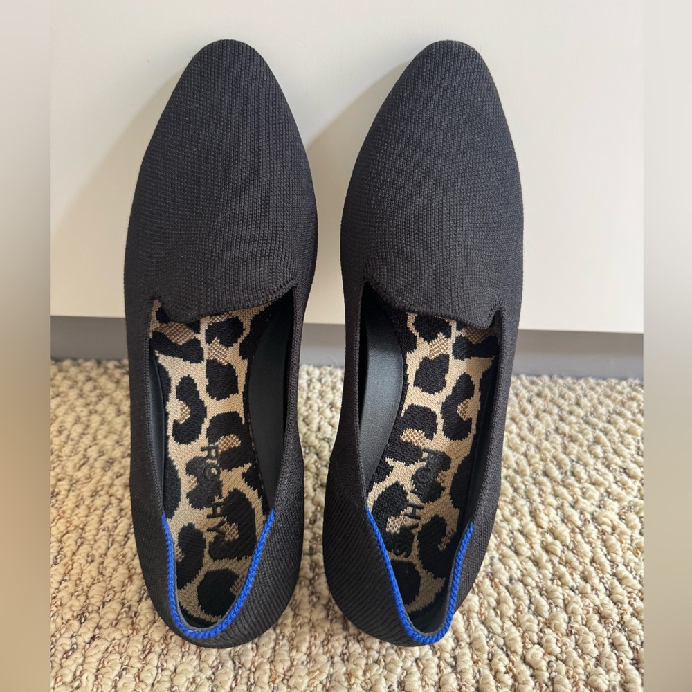 Rothy’s Almond Loafer Black Women's Shoes